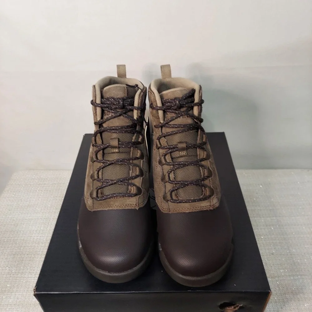 NEW SOREL Buxton Lite Waterproof‎ Mens Size 8 US Casual Boots in Major, Jet